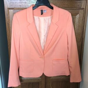 💋H&M coral blazer